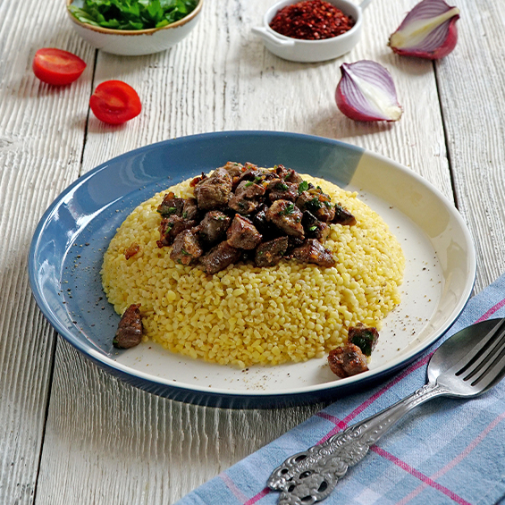 Ciğerli Bulgur Pilavı Tarifi | Hasata