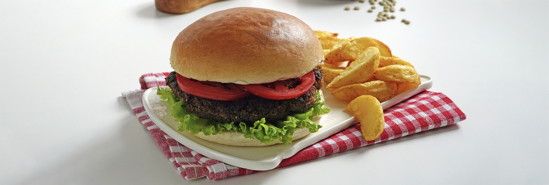 YEŞİL MERCİMEKLİ BURGER