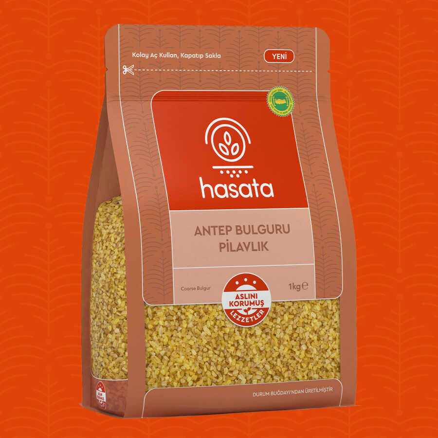 Hasata Antep Coarse Bulgur 1 KG - 3