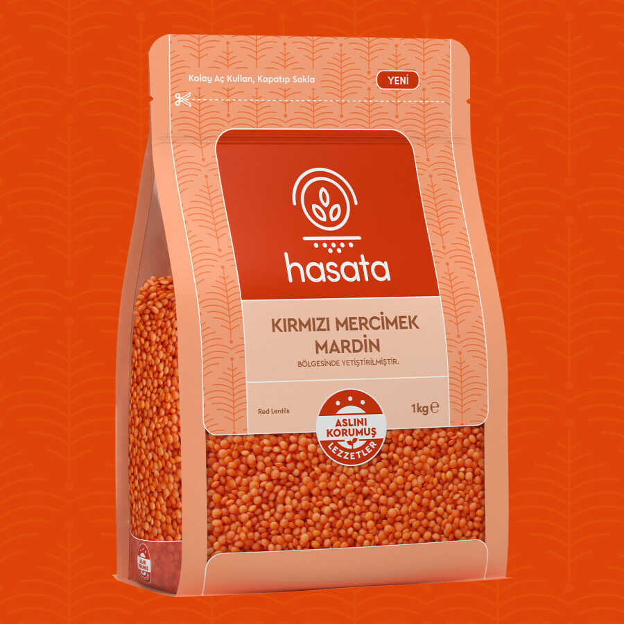 Hasata Mardin Red Lentils 1 KG - 3