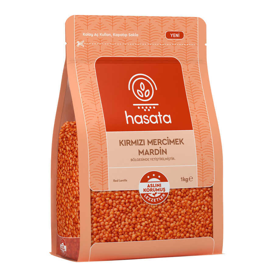 Hasata Mardin Red Lentils 1 KG - 4