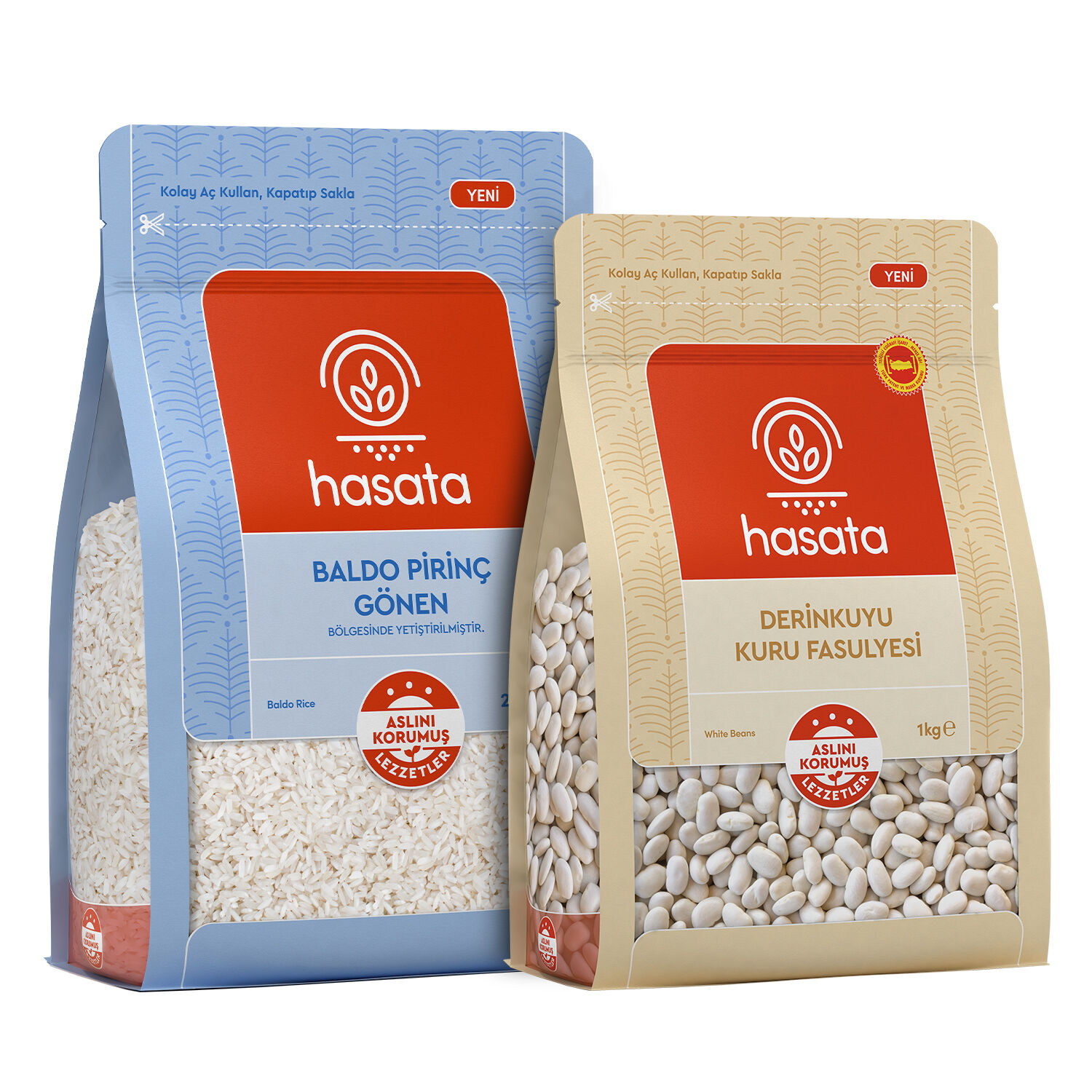Hasata Kuru Fasulye Pirinç Avantaj Paketi (3 kg) - 2