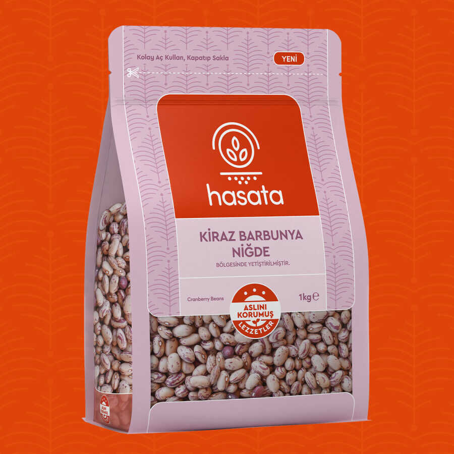 Hasata Niğde Kiraz Barbunya 1 Kg - 1