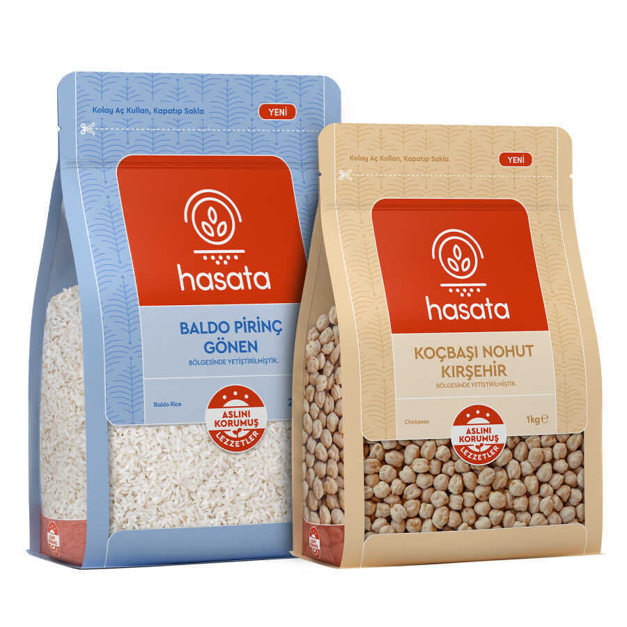 Hasata Nohut Pirinç Avantaj Paketi (3 kg) - 2